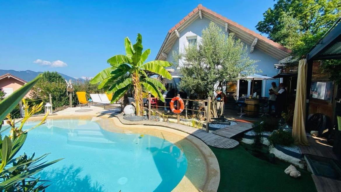 A La Marc'Quize Chambres D'Hotes, Petit Dejeuner Compris, Avec Piscine A Debordement En Exterieur, Bain Nordique A 38 Degres En Prestation Supplement Sur Reservation Horaire Anticipee 1 Place De Parking Gratuite Sur Place 姆克西 外观 照片
